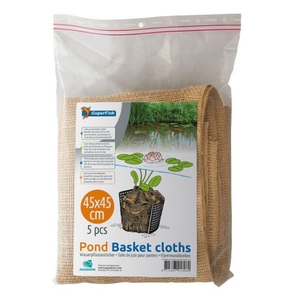 SuperFish Pond Basket Cloths 5pcs