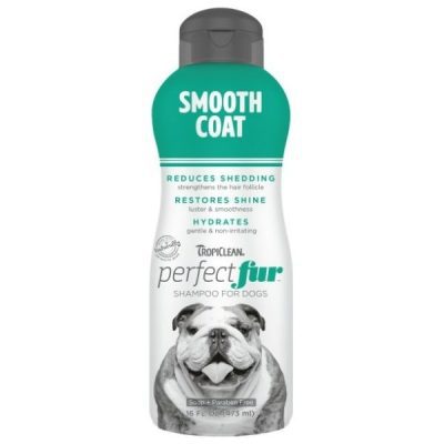 TropiClean Perfect Fur Smooth Coat Shampoo for Dogs