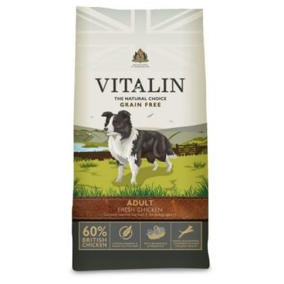 Vitalin Natural Grain Free Fresh Chicken 12kg
