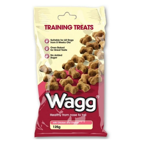 Wagg Dog Training Treats With Chicken & Cheese 125g
