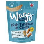 Wagg Fish Fingers and Chips Treats 125g
