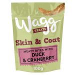 Wagg Skin & Coat Treats Duck & Cranberry 125g