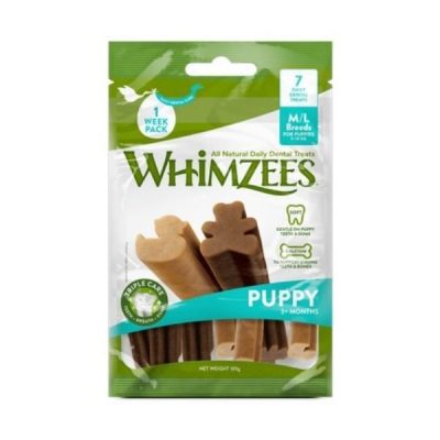 Whimzees Puppy Value Pack M/L 105g (6Pk)