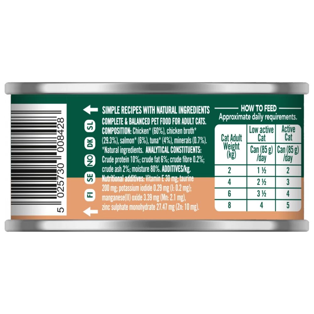 Natures Menu Pate Chicken with Salmon & Tuna - Cat - HugglePets