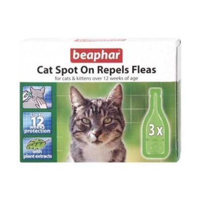 Beaphar Cat Spot On Repels Fleas