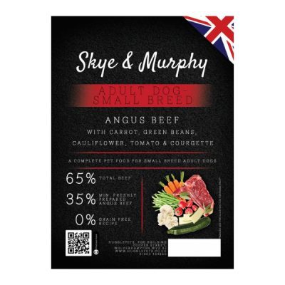 Skye and Murphy Superfood 65 Angus Beef Small Breed Dog
