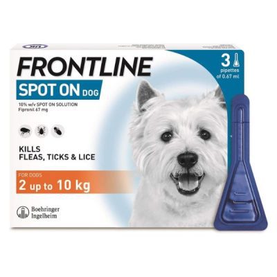 Frontline Spot On Small Dog - 3 Pipettes