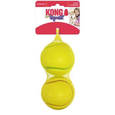 KONG Squeezz Tennis Assorted Large