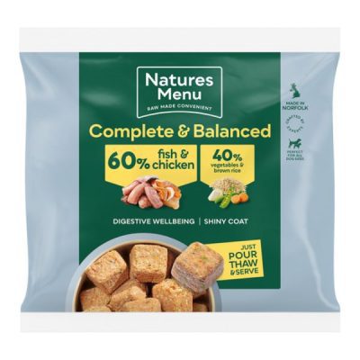 Natures Menu Senior Dog Chicken & Fish Nuggets