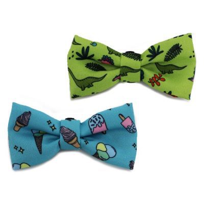 Ancol Dino/Ice Cream Patterned Bow Tie
