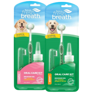 tropiclean fresh breath oral care kit
