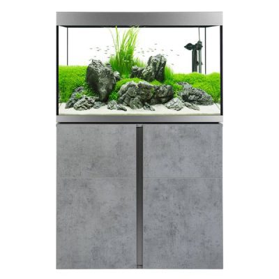 Fluval Siena 272L Aquarium & Cabinet Set - Concrete