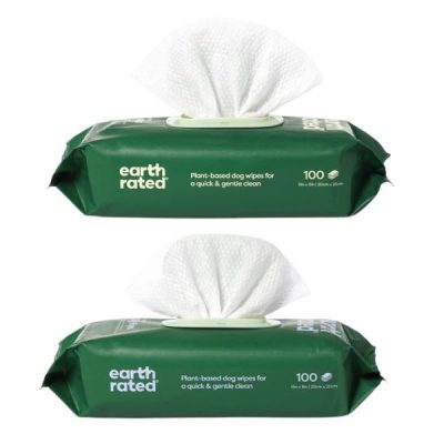 Earth Rated Dog Wipes 100 Pack