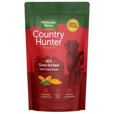 Natures Menu Country Hunter 150g Pouch Beef - HugglePets