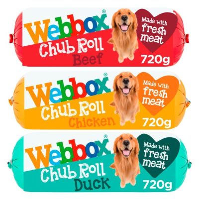 Webbox Chub Roll Dog Food 720g