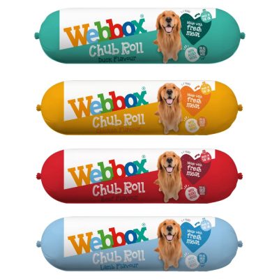 Webbox Chub Roll Dog Food 720g - HugglePets