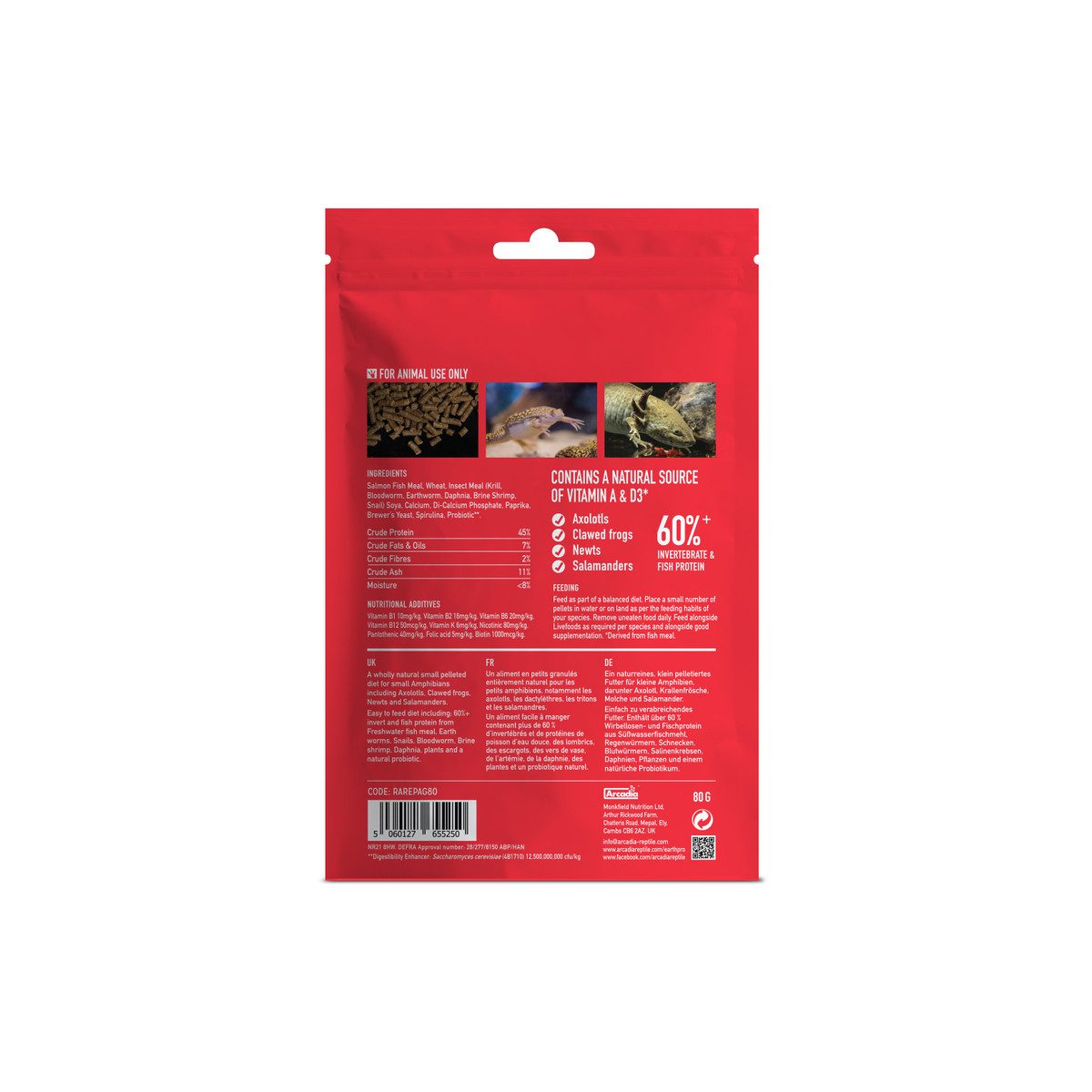 Arcadia EarthPro AmphibiGold 80g - Image 2