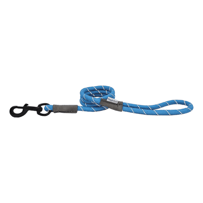HugglePets Reflective Rope Dog Lead - Blue, 107 x 1.2cm