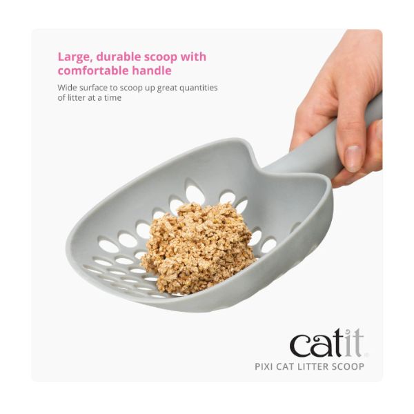 Catit Pixi Litter Scoop Grey.