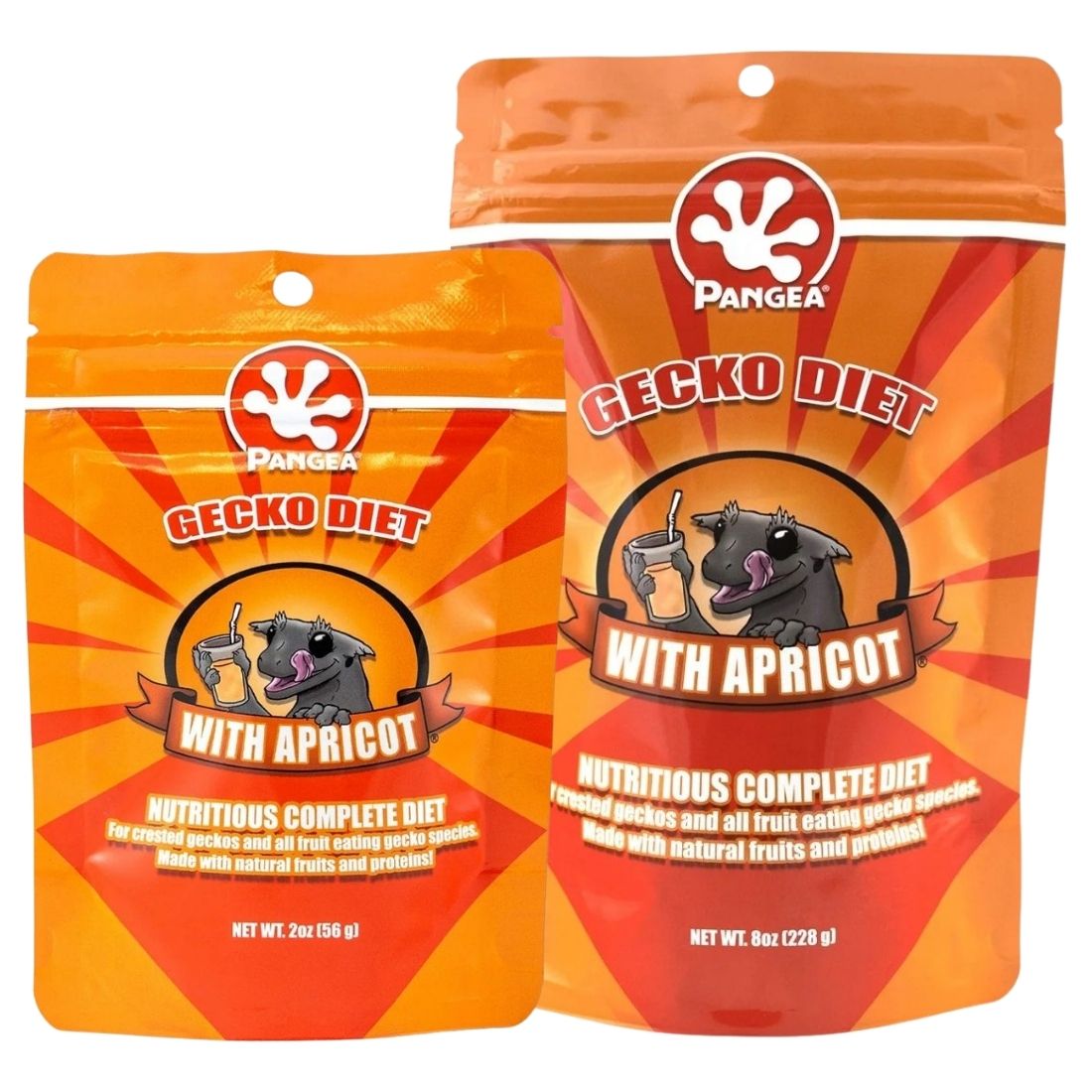 Pangea Fruit Mix Apricot Complete Gecko Diet - HugglePets