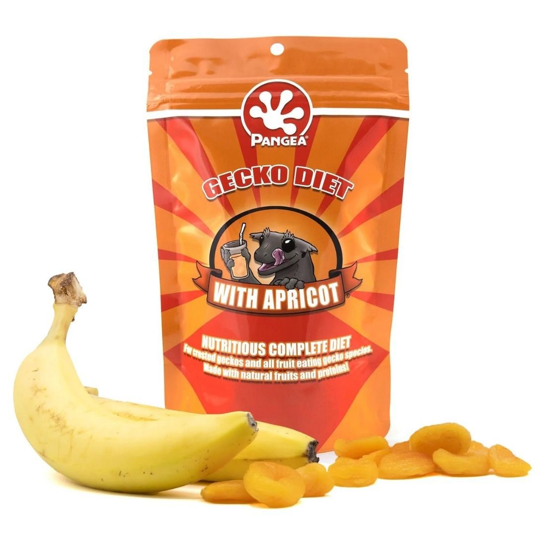 Pangea Fruit Mix Apricot Complete Gecko Diet - HugglePets