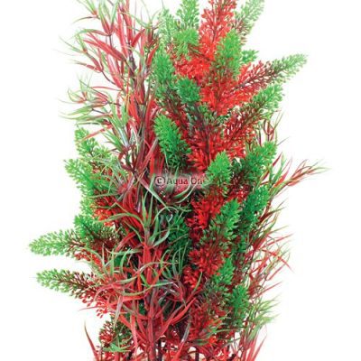 Aqua One Vibrance Plant Red Pontederia Typha XL with Gravel Base