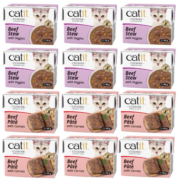 Catit Cuisine Beef Mix Bundle