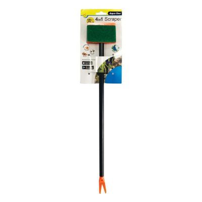 Aqua One Aquarium Maintenance 4 in 1 Scraper Tool