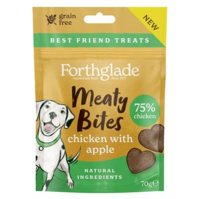 Forthglade Meaty Bites Chicken with Apple 70g