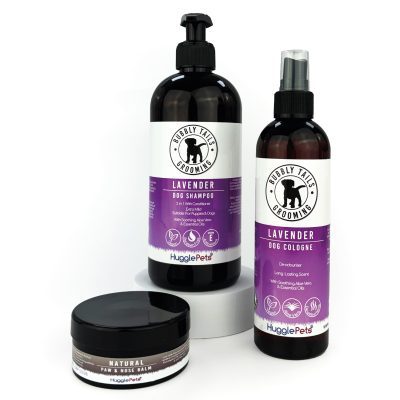 HugglePets Bubbly Tails Lavender Shampoo, Cologne & Balm