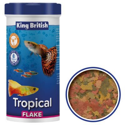King British Tropical Fish Flake Food