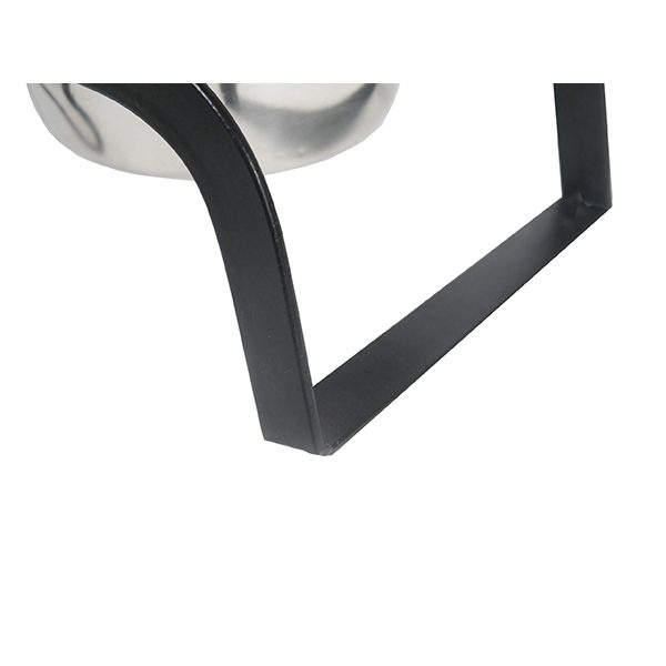 Rosewood Bone Shaped Iron Double Diner - Image 5