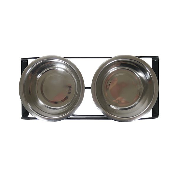 Rosewood Bone Shaped Iron Double Diner - Image 7
