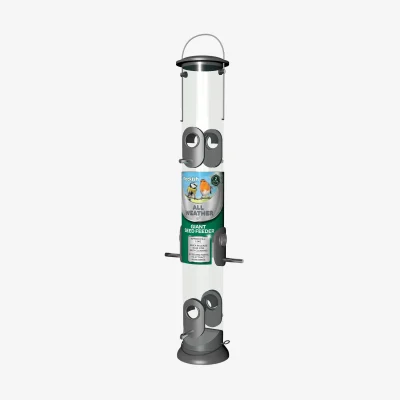 Peckish All Weather Seed Feeder - Large 4 Port