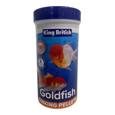 King British Goldfish Sinking Pellets 150g