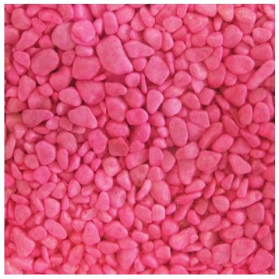 Aqua One Decorative Coloured Aquarium Gravel 2kg - Pink