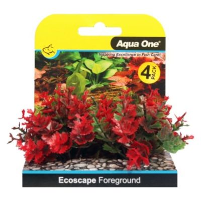 Aqua One Ecoscape Foreground Aquatic Plants - Catspaw (Red)