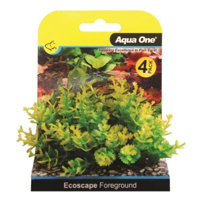 Aqua One Ecoscape Foreground Aquatic Plants - Catspaw (Yellow)