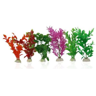 Aqua One Plastic Plant Pack (6pcs) - 20cm