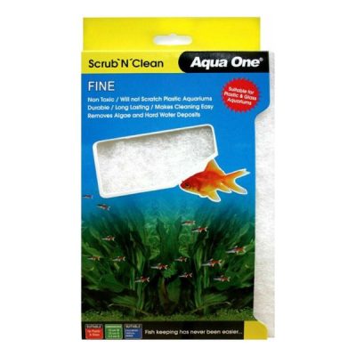 Aqua One Scrub N Clean Algae Pads - Fine, Small