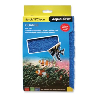 Aqua One Scrub N Clean Algae Pads - Coarse, Small