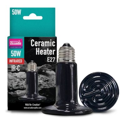 Arcadia Ceramic Heater Bulb - 50 Watts