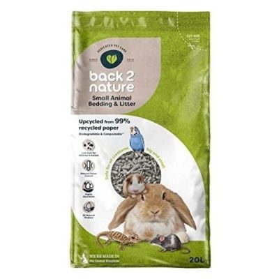 Back 2 Nature Small Animal Bedding & Litter - 20L