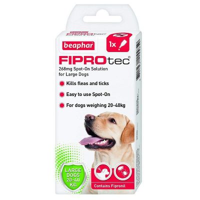 Beaphar FIPROtec Spot On for Large Dogs - 1 Pipette