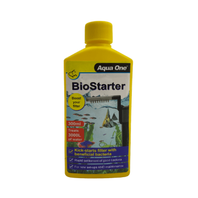Aqua One BioStarter Water Treatment - 300ml (treats 3000L)