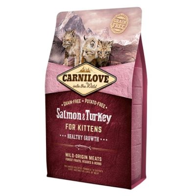 Carnilove Kitten Salmon & Turkey Cat Food - 400g