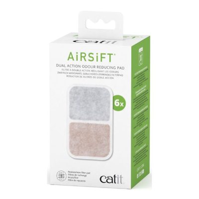Catit AiRSiFT Dual Action Pads - 6pk