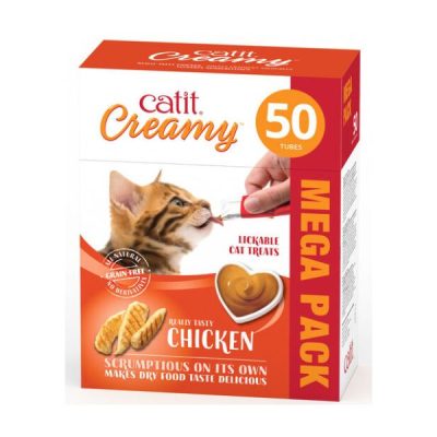 Catit Creamy Cat Treats 50 x 10g - Chicken