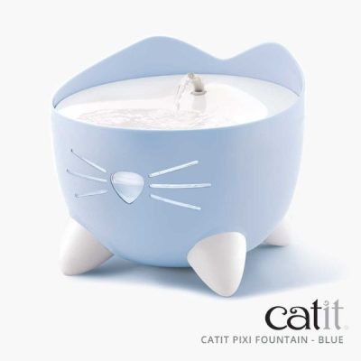 Catit PIXI Cat Drinking Fountain - Light Blue