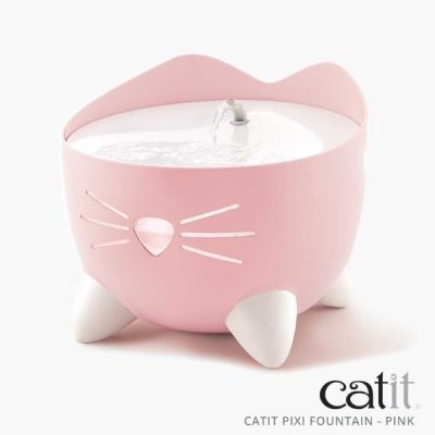 Catit PIXI Cat Drinking Fountain - Light Pink